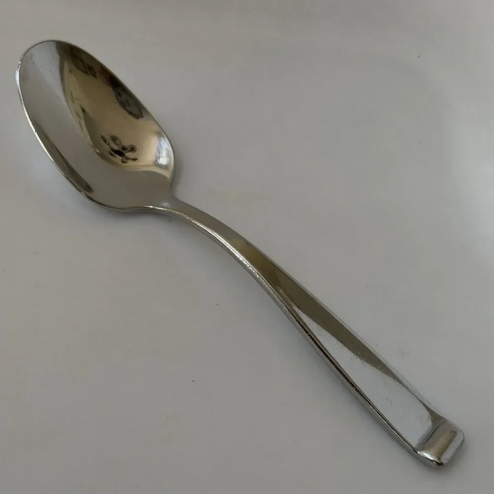 5pc Oneida USA Forte Heirloom Place Setting Stainless Forks Knife Spoons